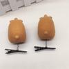 Pack of 5 Cartoon Capybara Hair Clip Plush Hairpins Fashionable Hair Ornament Suitable for Students and Youthful Women