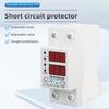 Adjustable Dual Flash 220V Short Circuit Protector 40A 63A 63A Magnetic Voltage and Under Voltage Protective Device Protector