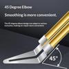 3/5/10Pcs Welding Smoothing Tip Hot Stapler Repair Tool 45 Degree Elbow Design For Car Bumper Plastic Repair Welding Tools