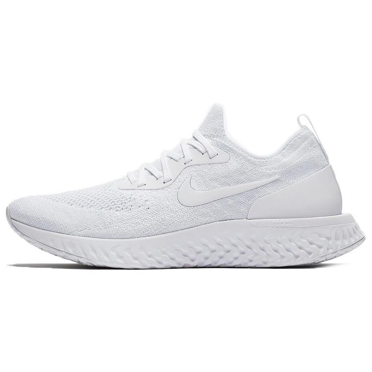(WMNS) Nike Epic React Flyknit Triple White Women s AQ0070-102 EU 36