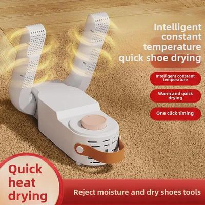 Inteligentní skládací sušák na boty s fialovým světlem, odvlhčováním a deodorizací – Pohodlné a časované použití