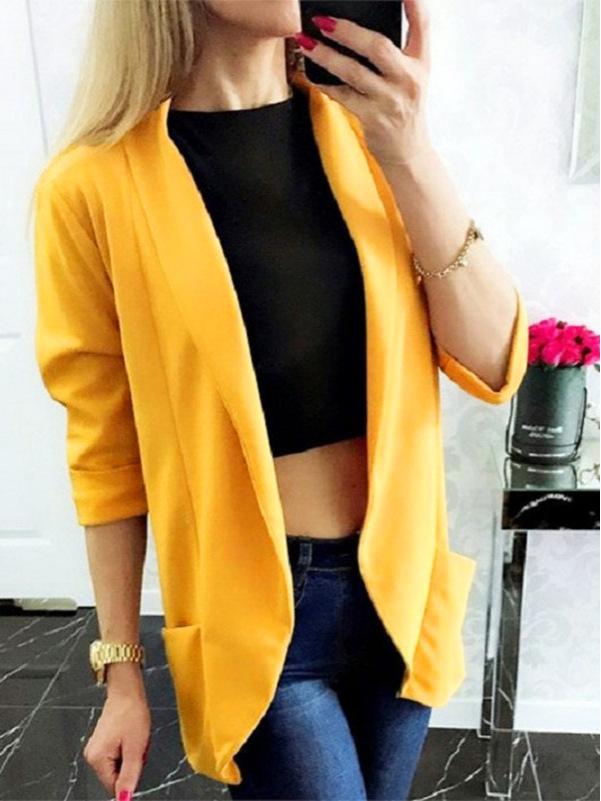 2024 Autumn/Winter Women's Long-Sleeve Fashion Blazer