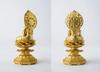 15cm Kokuzo Bosatsu Buddhist Statue by Sculptor Shuun Protective deity of the zodiac for those born in the years of the Ox and Takaoka (Gold