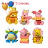 Bear Pooh Piglet Tigger Eeyore Honey Cake Character Food Series Ornament Model