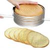 Premium Thickened Adjustable Round Tiered Baking Mold - For Mousse Cake