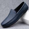 Penny Loafers Men Casual Shoes Luxury Handmade Leather Business Dress Shoes Slip On Flats Man Moccasins Mens Driving Shoes