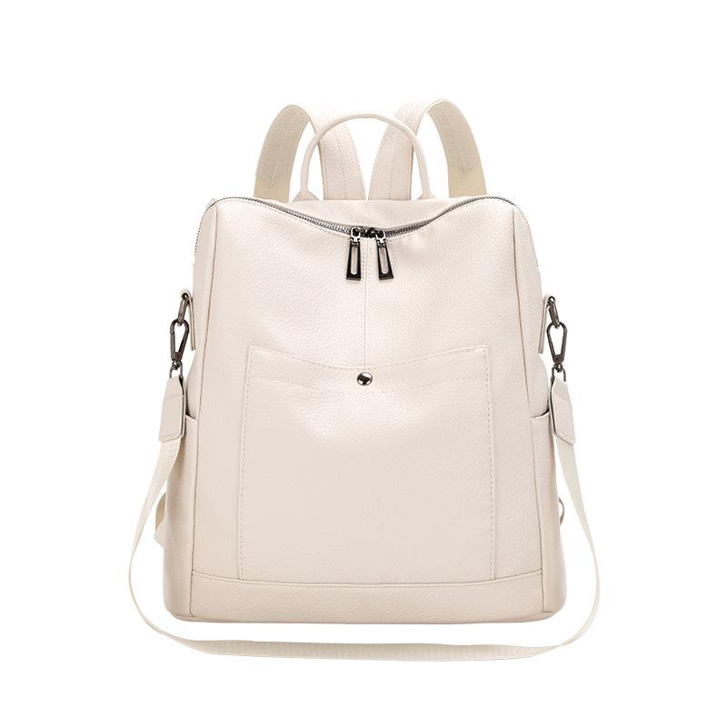 Zaino alla moda, Zaino leggero da donna, Zaino casual di grande capacità per viaggi e scuola