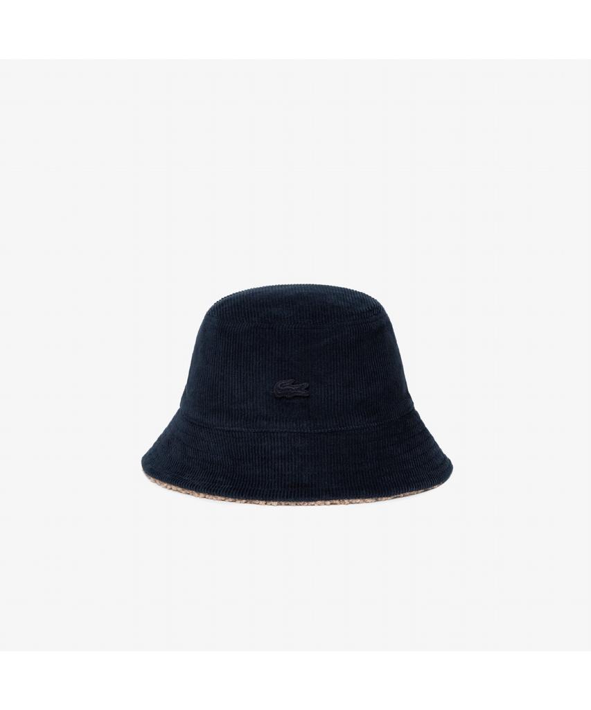 LACOSTE Unisex Reversible Corduroy Bucket Hat Rk417E-55N 166