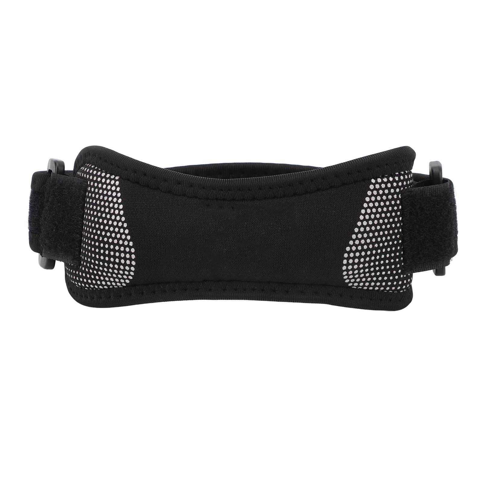 

Patella Strap Adjustable Shock Absorption Knee Tendon Brace with Silicone Pad for Soccer Basketball