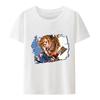 Child's Play Chuck Women's Top T-shirt Doll Murder Vintage T-shirt Harajuku Round Neck T-shirt Pure Unique Top