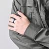 Titanium Steel Rings for Men Frosted Rotatable Couple Ring Women Decompress Rings Fashion Students Rings Jewelry Gift Boys Girls Ring