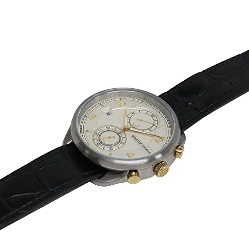MASTER WORKS Masterworks Quattro002 Chronograph Men's Watch MW07SI1-GCBKG81