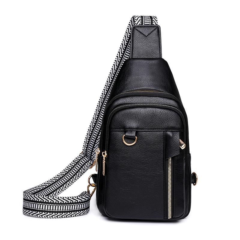 Kožená taška přes rameno Taška přes rameno Multifunkční voděodolná crossbody taška pro ženy