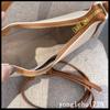 Trendy Girl Bag Crescent Armpit Bag High Texture Foreign Style Shoulder Portable Contrasting Color Crescent Saddle Bag