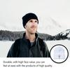Color Headwear Comfortable Men Beanie Decorative Hat Cap Head Solid Women Hats Decoration Winter Outdoor Casual Warm