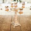 Luxury Home Candelabra Vintage Embossed Candle Holder Dinner Table Decor Wedding Ornaments