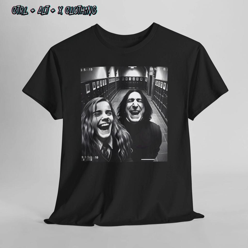 Harry Potter Snape and Hermione Granger Unisex Tee, Slytherin Wizard Shirt,