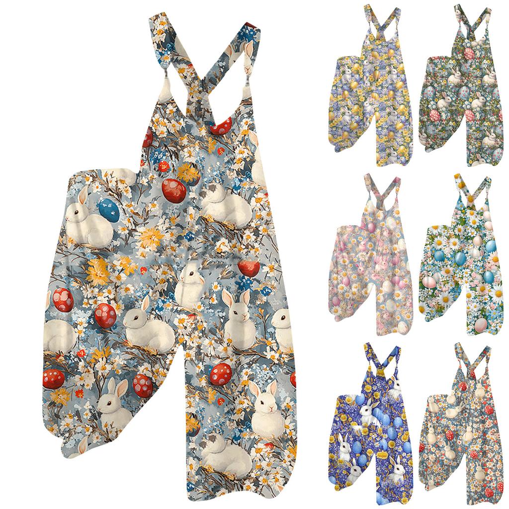 Mono de Mujer Estampado Vintage (Correas no ajustables)