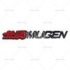 New Car Styling 3D Metal Chrome Zinc Alloy Emblem Car Body Badge Sticker Decal Auto Accessory for Honda Mugen Power GQ3