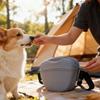 Silicone Dog Treat Bag Adjustable Puppy Snack Pouch Food Reward Storage Bag  Outdoor Activities