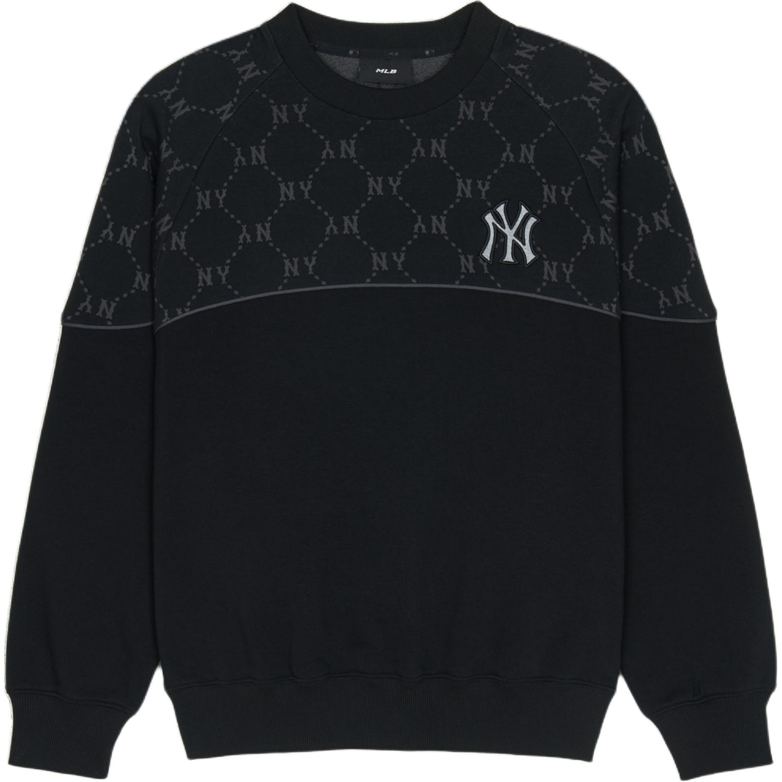 

New MLB New York Yankees Old Flower Sweatshirt Unisex Black 3AMTM0951-50BKS M