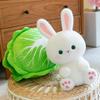 Creative Rabbit Cabbage Plush Toy Doll Cartoon Cute Rabbit Pillow Doll Children's Gift