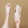 Thick-soled slope heel cool slippers women's fashion summer new soft leather high heels fish mouth cool slippers