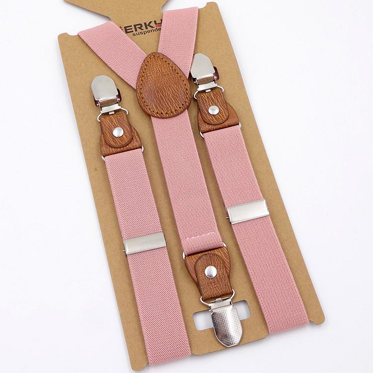 Kids Three-Clip Suspenders for Boys & Girls - Spring & Autumn Korean Style