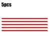 5/10pcs Car Hood Reflective Sticker Strip Waterproof Front Hood Grill Decals Car Exterior Decoration Reflective Stickers