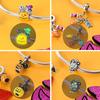 New Copper Halloween Skull Pumpkin Charm Bead Fit Original Pendant Bracelet Diy Halloween Holiday Decoration Souvenirs