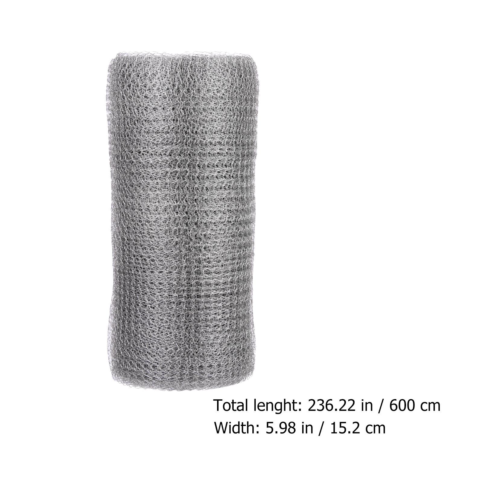 Stainless Steel Woven Wire Mesh Screen for Mouse Proofing Home Office Garden Brick Walls Windows Vents Ac Units Deter Mice