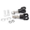 Motorcycle Rear Passenger Foot Peg Support Mount Clevis Kit with Hardware for Softail FXST for Harley Dyna FXR FX,29mm Aluminum Footrest Bracket