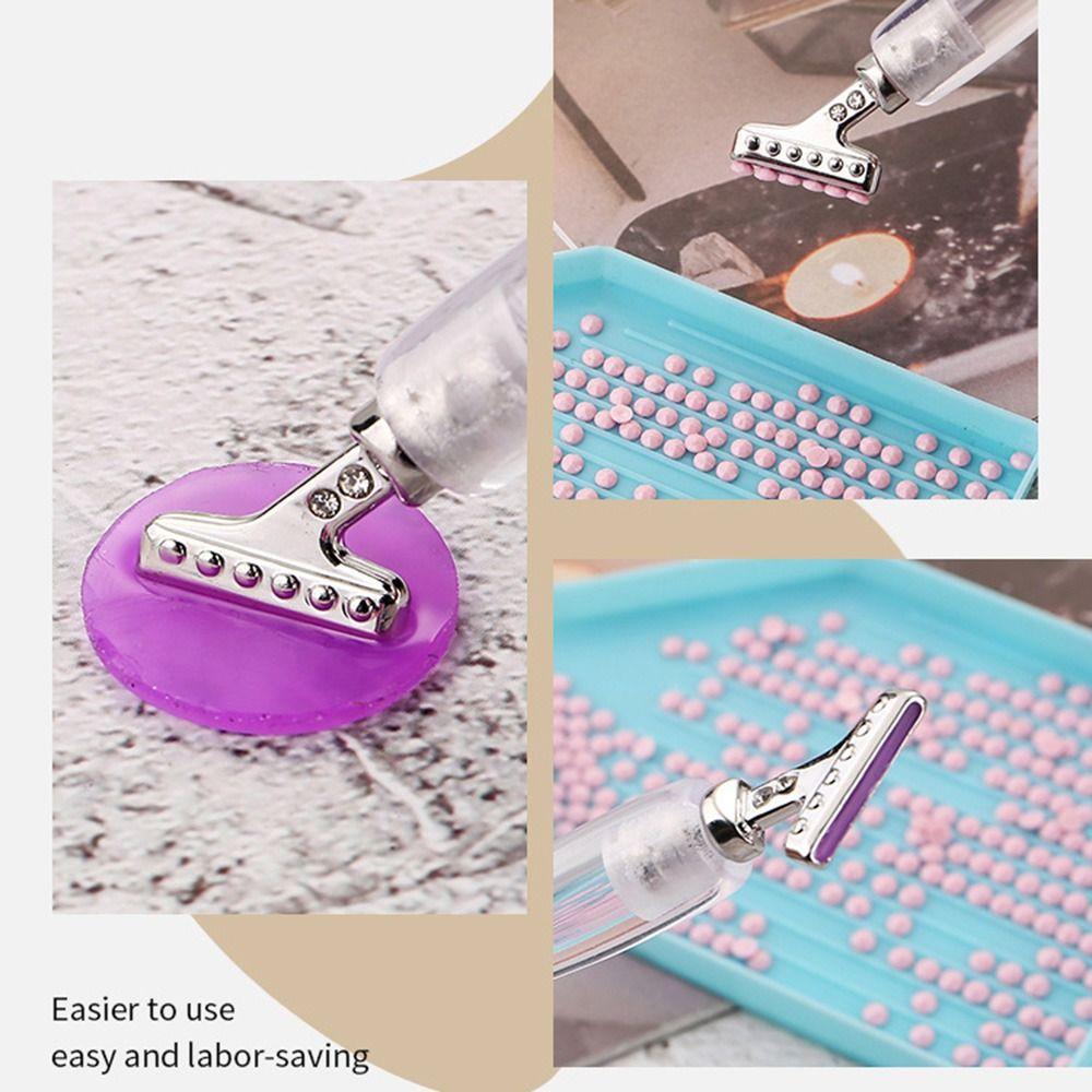 Replace Pen Head Resin Painting Pen Glitter Diamond 5D Diamond Painting Pen Fashion   Kids