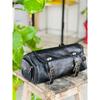 Real Toxic Leather Tool Bag Motorcycle Saddle Vintage Genuine