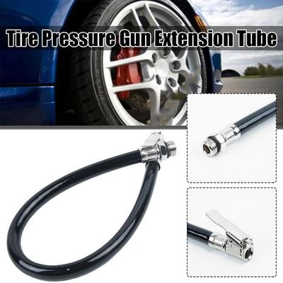 Mangueira de inflador de pneu de carro Tubo de extensão de inflador de pneu portátil Tubo de compressor de ar de pneu Acessórios para carro e motocicleta