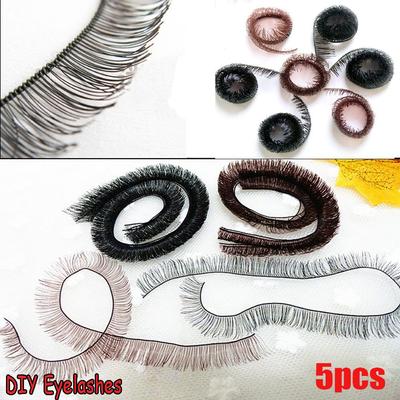5 stücke Puppe Teile Geburtstag Geschenke Spielzeug Dekoration Wimpern Kinder Puppe Wimpern Spielzeug DIY Zubehör