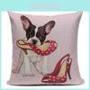 Luxurious Boston Terrier French Bulldog Cushion Pillow Case With Timeless Design