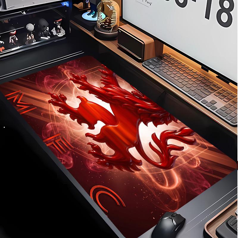 Middlesbrough Football Pattern Mouse Pad Non?Slip Rubber Base Gaming Mousepad For Desk Office Home