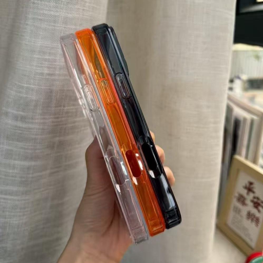 Fashion Men Women Transparent for Magsafe Case for iPhone 17 Pro Max 17Pro Original Candy Magnetic Wireless Charging PC Cover