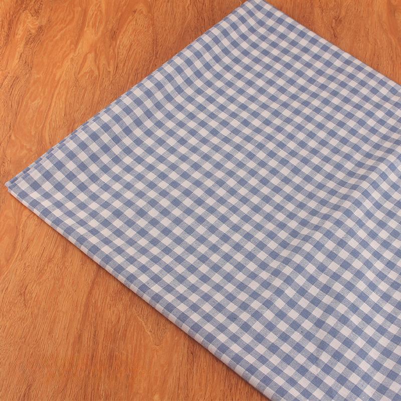 

100x145cm Christmas Fabric Snowflake Printing Plaid Cloth for Christmas Home Decoration Background DIY Handmade Sewing Gift 100x145cm