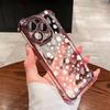 Cute Smile Daisy Flower Print Clear Case for Samsung Galaxy S25 FE S26 Edge S24 S22 S23 S21 Plus Note 20 Ultra Plating TPU Cover