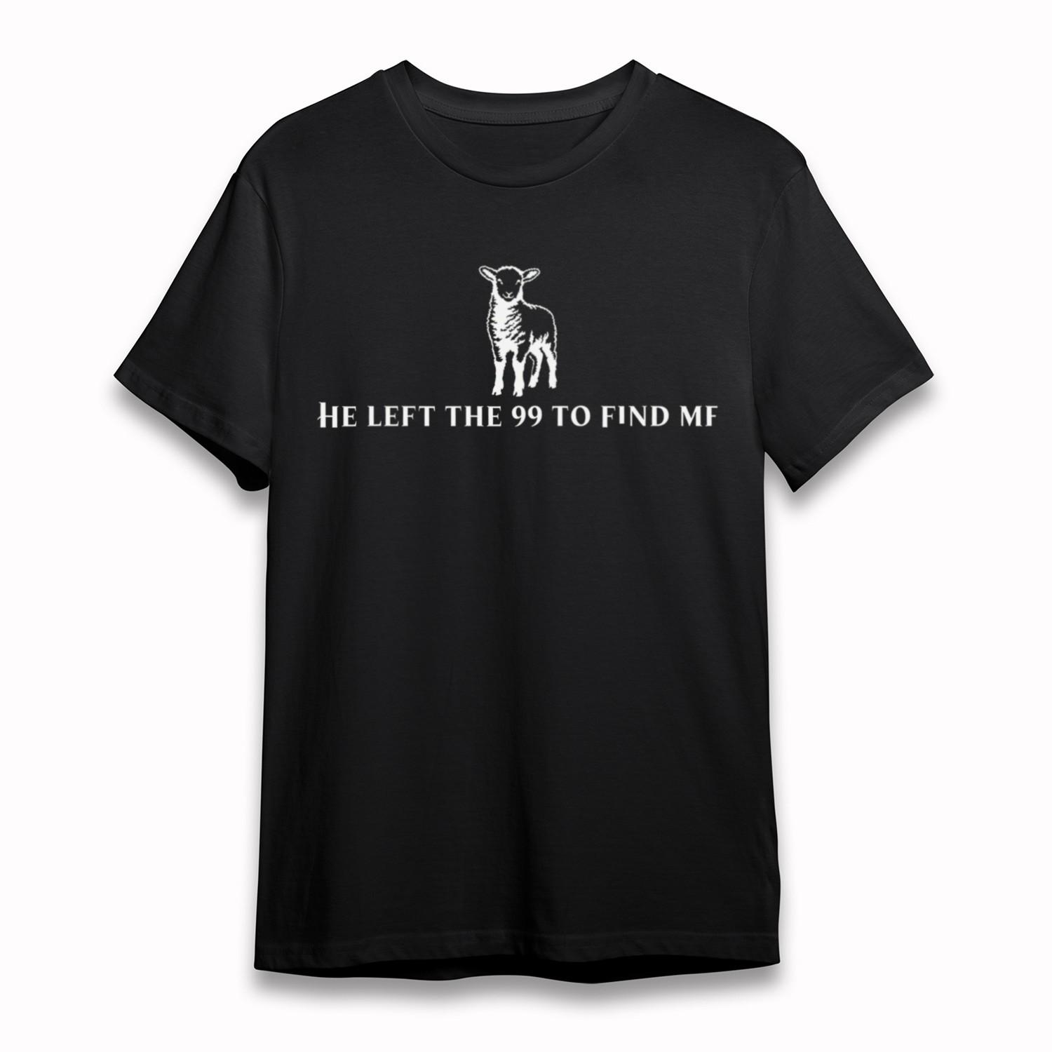Women s Plus Size Comfy Classic T-Shirt Mens Womens Tees Top Cute White Lamb Animal Silhouette Tee 3XL