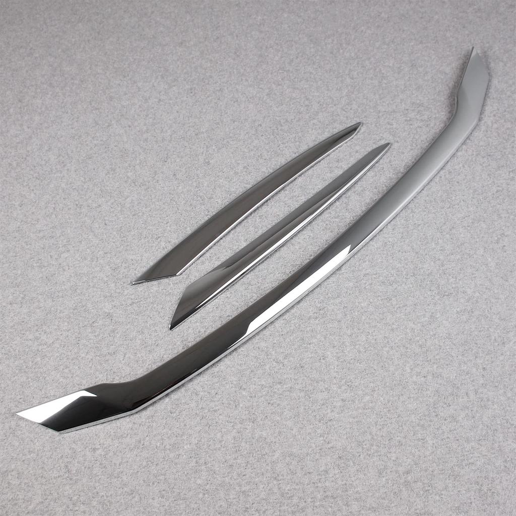 RUIQ Toyota Prius 60 Series Chrome Exterior Hood and Front Grille Designed Exclusively for the Toyota Prius Garnish,