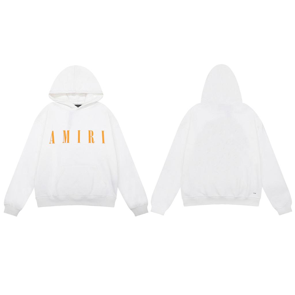 25S Trendy Brand Heavyweight Cotton Terry Hoodie with Letter Print