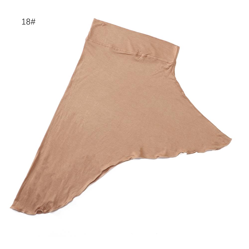 Cotton Inner Hijab Caps Muslim Stretch Jersey Cap Islamic Underscarf Bonnet Solid Headscarf Turbante Turban Mujer Instant Hijab