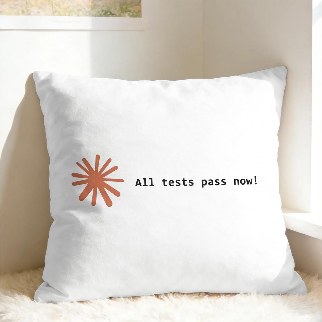 Pillow Case Code This Claude Code Soft Pillow Cover For Living Room Sofa Fashion Pillowcases