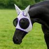 Professional Comfortable Quick Dry Horse Fly Mask Breathable Adjustable Horse Face Cover Outdoor Headgear Easy To Use