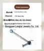 F136 Titanium Alloy Rotating Ear Bridge Jewelry