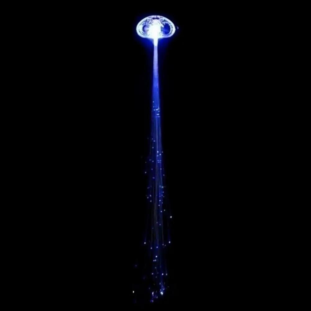 Glowing Hair Braid Led Glowing Braid Neon Party Glow in The Dark Christmas Lights Halloween Decoration Party Favor