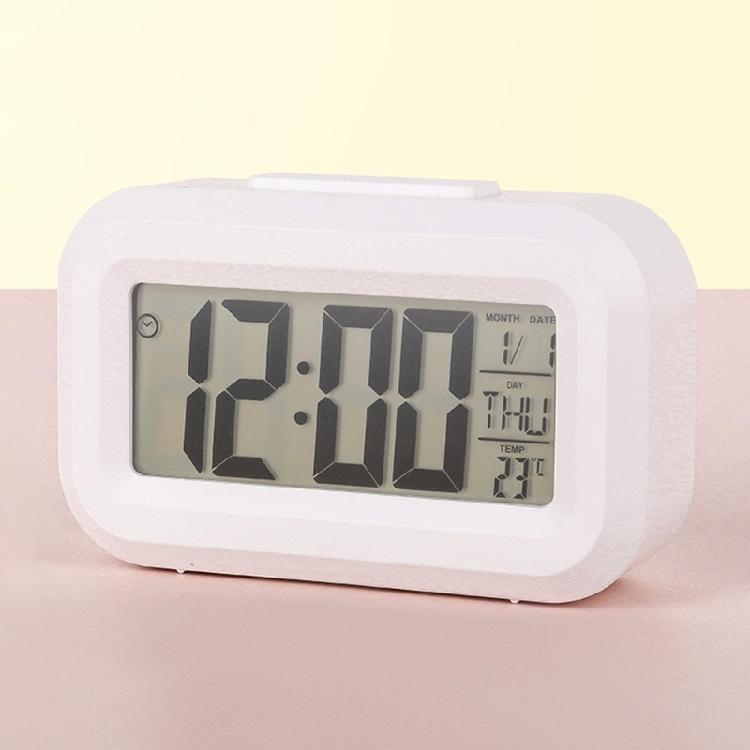 Color LED Alarm Clock with Calendar and Temperature Functions with Backlit for Home and Office